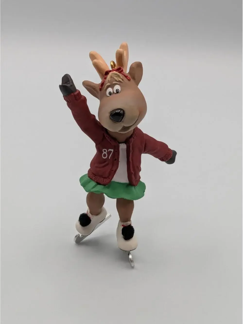 Hallmark Keepsake Reindeer Champs Dancer 1987, 2nd in the Reindeer Champs Series
